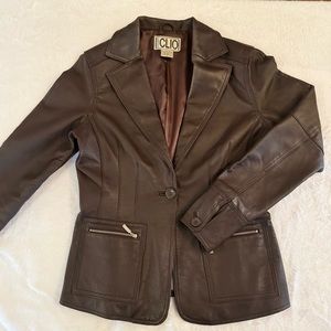 Clio Women’s Leather Jacket Size 6